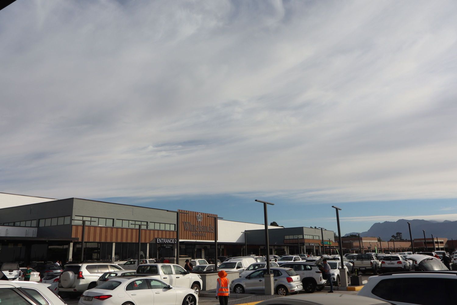 Entrance to Whale Coast Mall built by Isipani Construction